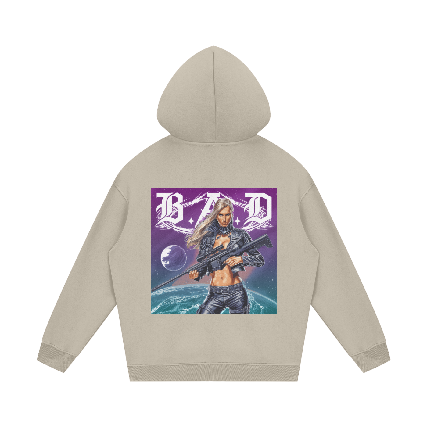 B.A.D. Streetwear Unisex Fleece Hoodie