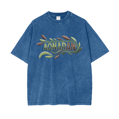 Aonaran Elementals Oversize Snow Washed T-Shirt