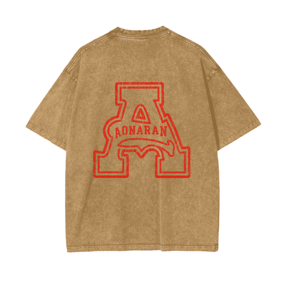 Aonaran Elementals Oversize Snow Washed T-Shirt