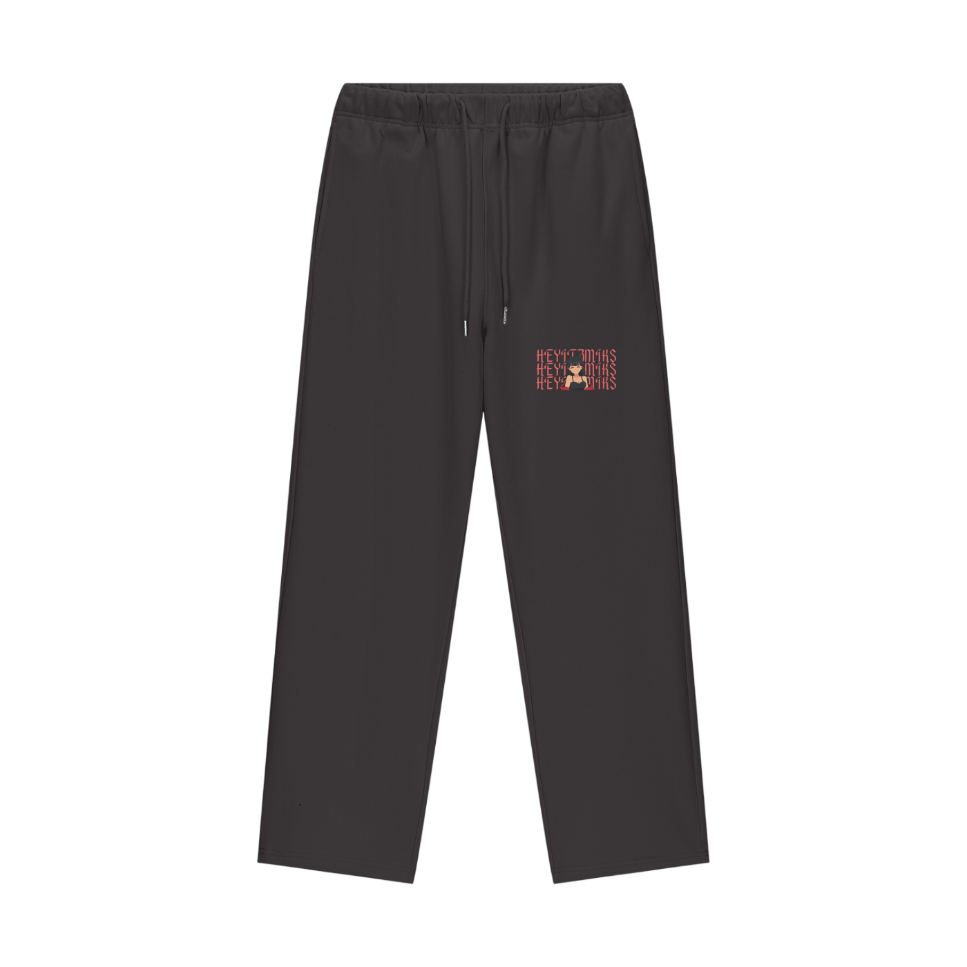 HeyItzMiks Fleece Lined Straight Leg Pants