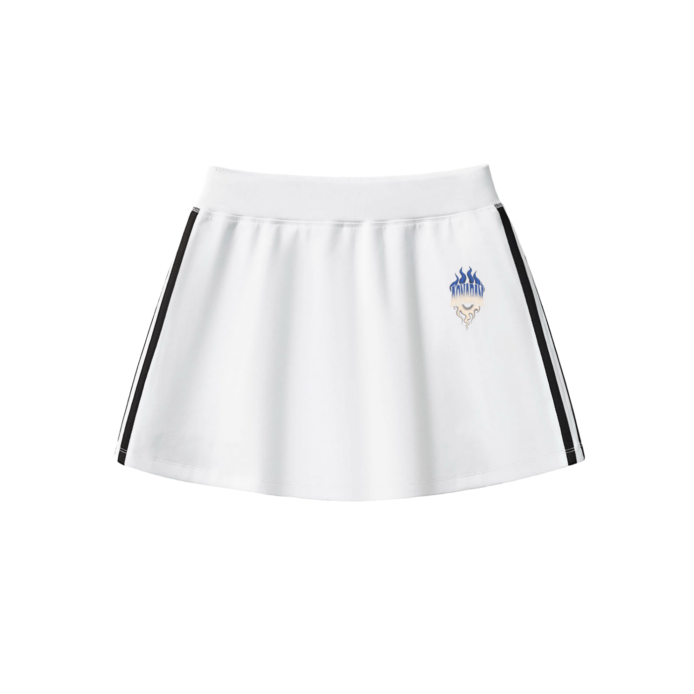 Aonaran Varsity Taped Cooling Performance Short Skirt