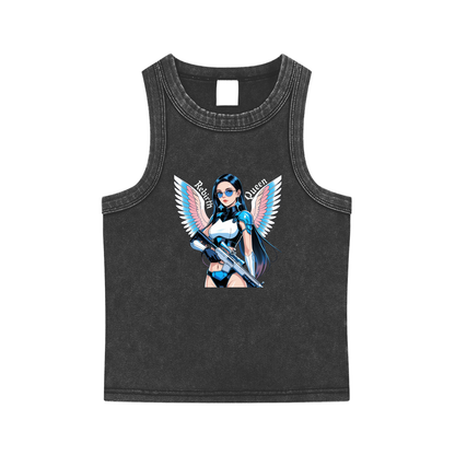 Livy J Snow Washed Tank Top
