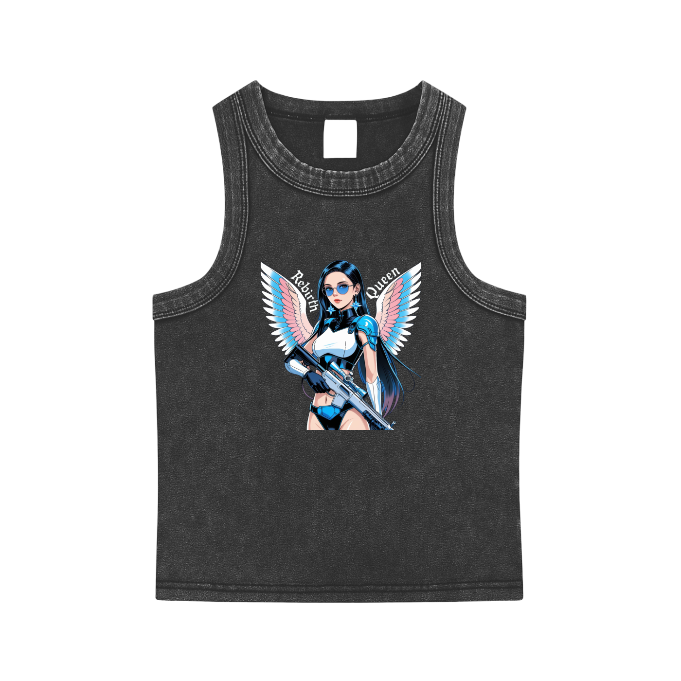 Livy J Snow Washed Tank Top