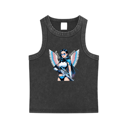 Livy J Snow Washed Tank Top