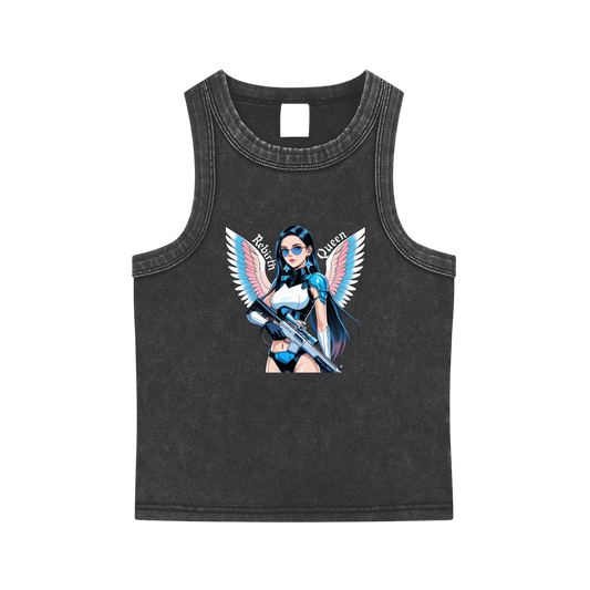 Livy J Snow Washed Tank Top