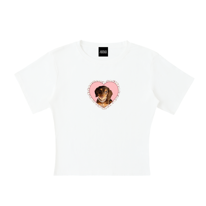 Marie B-Day Collection Lightweight Cocoon Shape Short Sleeve Top