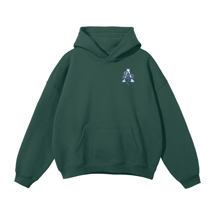 Aonaran Ashlete Oversized Fleece Hoodie