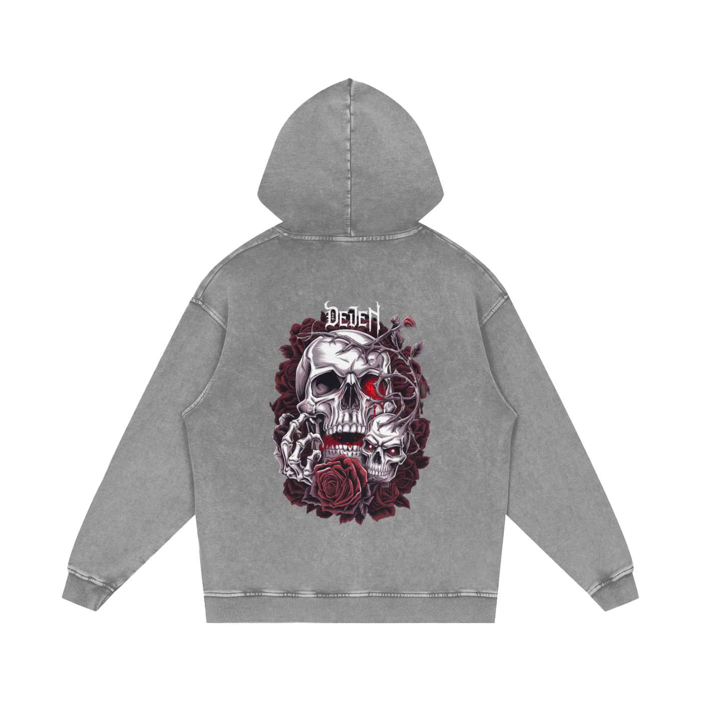 Dejen Season 2 Acid Wash Oversize Hoodie