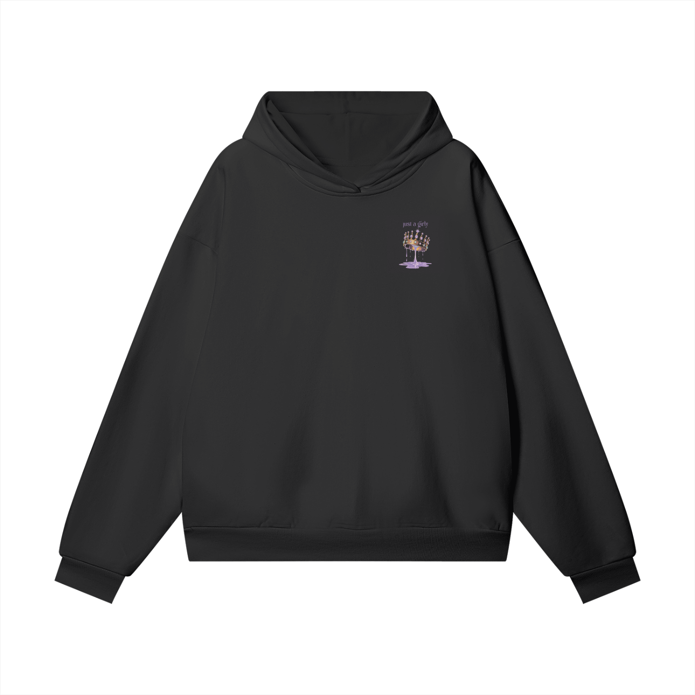 Khaleesi Oversize Heavyweight Hidden Pocket Fleece Hoodie