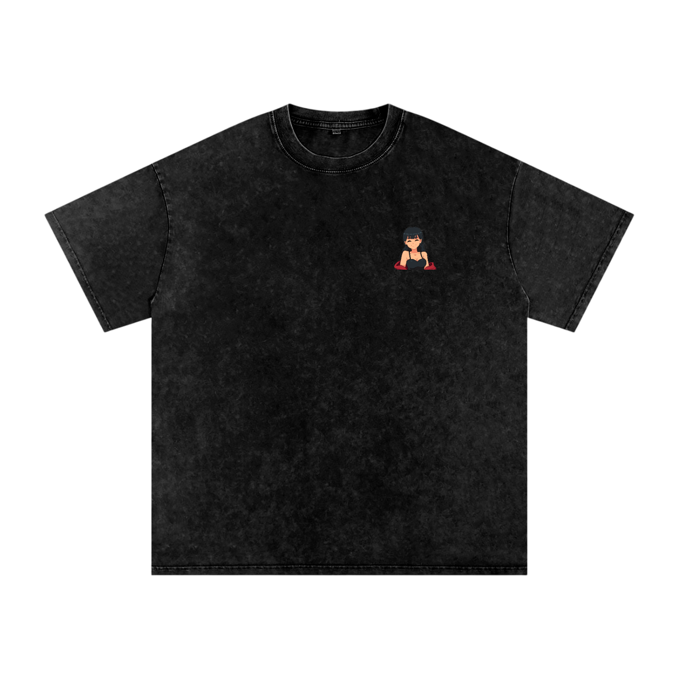 HeyItzMiks Acid Wash Oversize T-Shirt