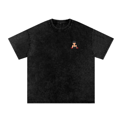 HeyItzMiks Acid Wash Oversize T-Shirt