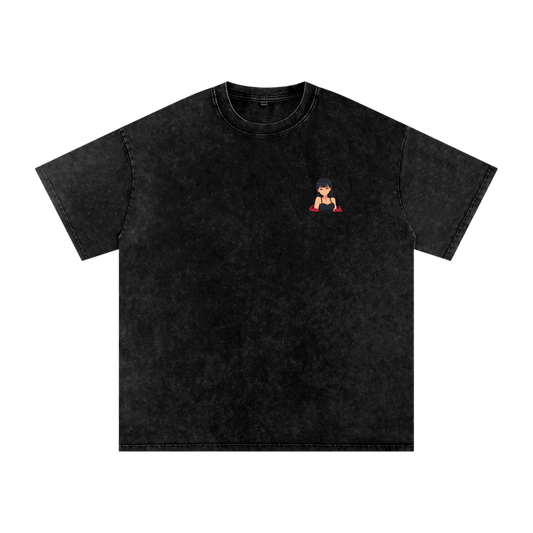 HeyItzMiks Acid Wash Oversize T-Shirt