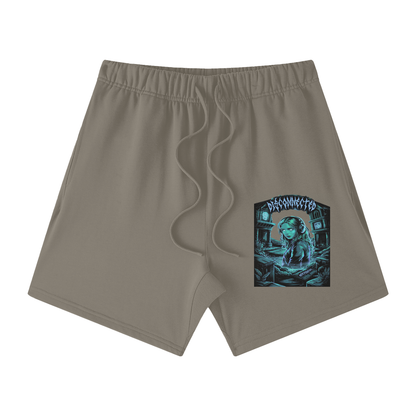 Disconnected Cotton Shorts