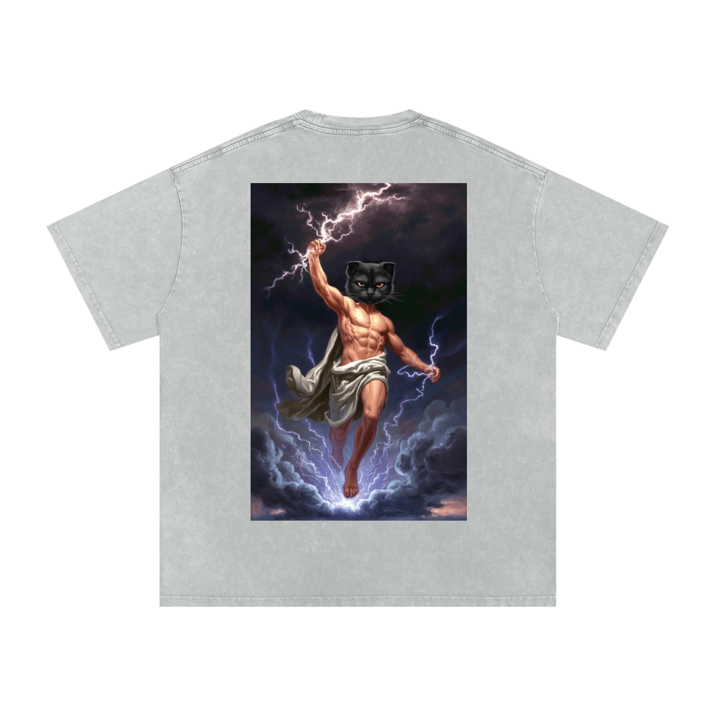 ThunderBuddies Wash Oversize T-Shirt