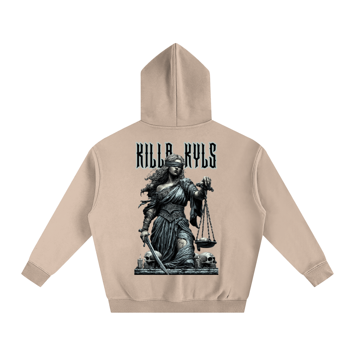 killakyls Oversize Fleeced Hoodie
