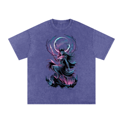 BaddieBreezy Acid Wash Oversize T-Shirt