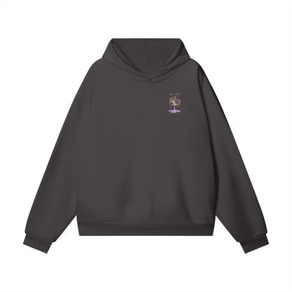 Khaleesi Oversize Heavyweight Hidden Pocket Fleece Hoodie