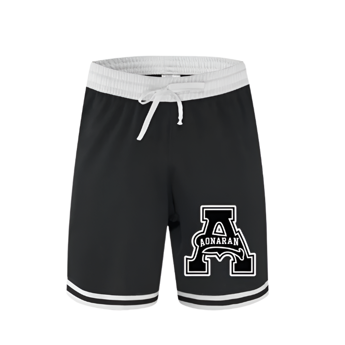 Aonaran Classic Zip Pocket Basketball Shorts