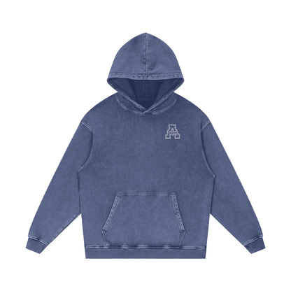 Cold World Acid Wash Oversize Hoodie