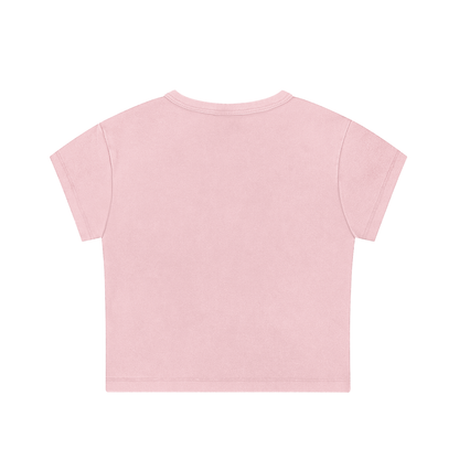 EMGEE Snow Washed Crop Top