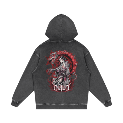 Dejen Season 2 Acid Wash Oversize Hoodie