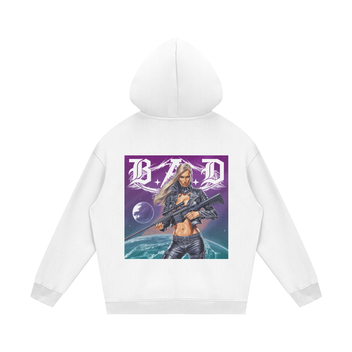 B.A.D. Streetwear Unisex Fleece Hoodie