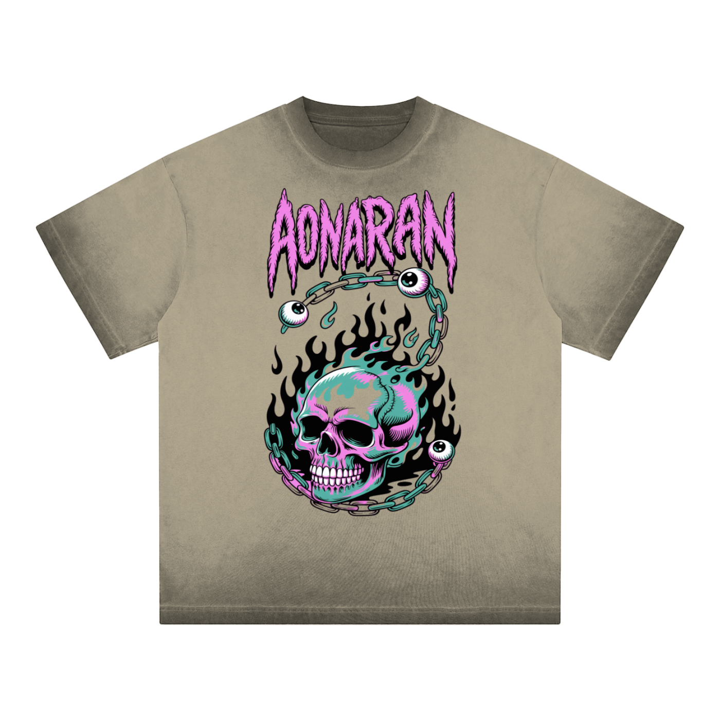 Aonaran 1 OFF Reverse Dyed T-shirt