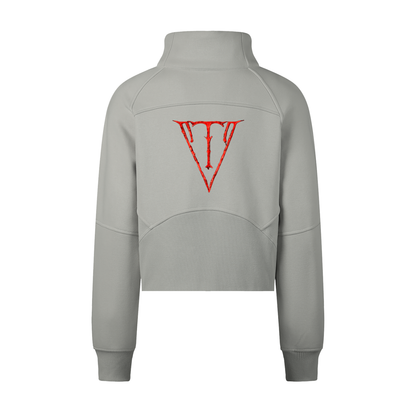 Aonaran NevaeH Cropped Half-Zip Sweatshirt