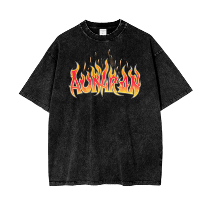 Aonaran Elementals Oversize Snow Washed T-Shirt