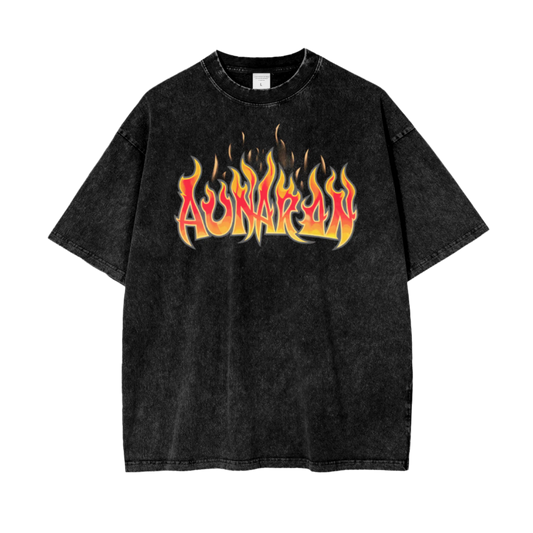 Aonaran Elementals Oversize Snow Washed T-Shirt