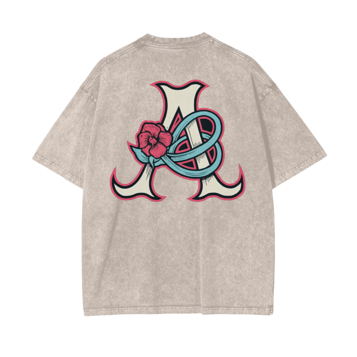 DeJen by DeJenQueen Oversize Snow Washed T-Shirt