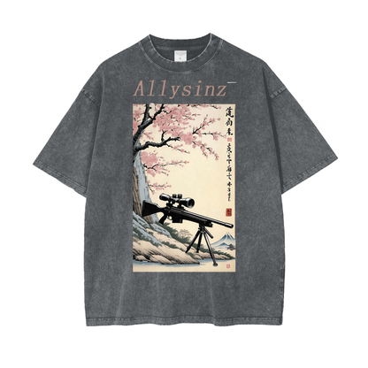 Allysinz Oversize Snow Washed T-Shirt