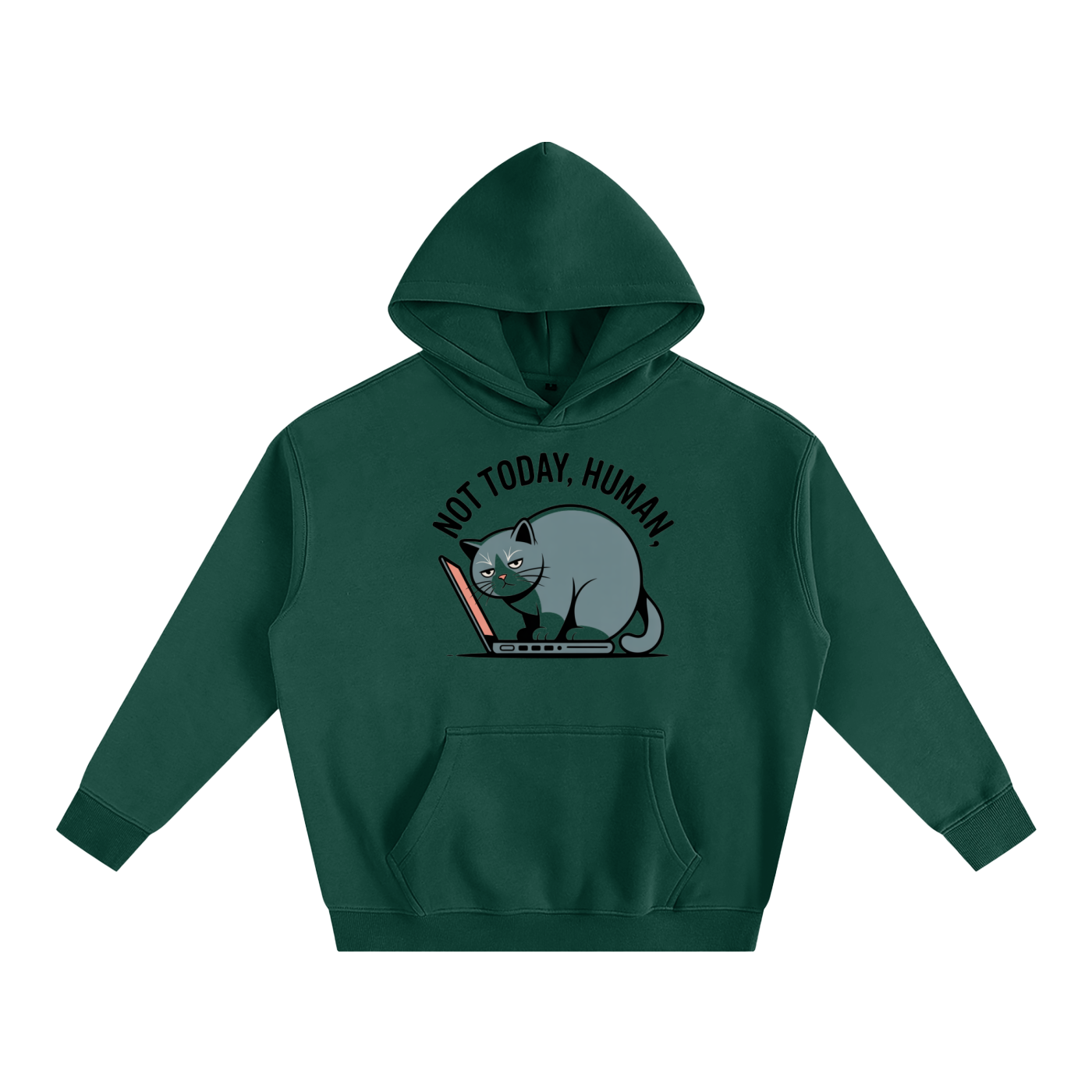 Aonaran Oversize Fleeced Hoodie Q