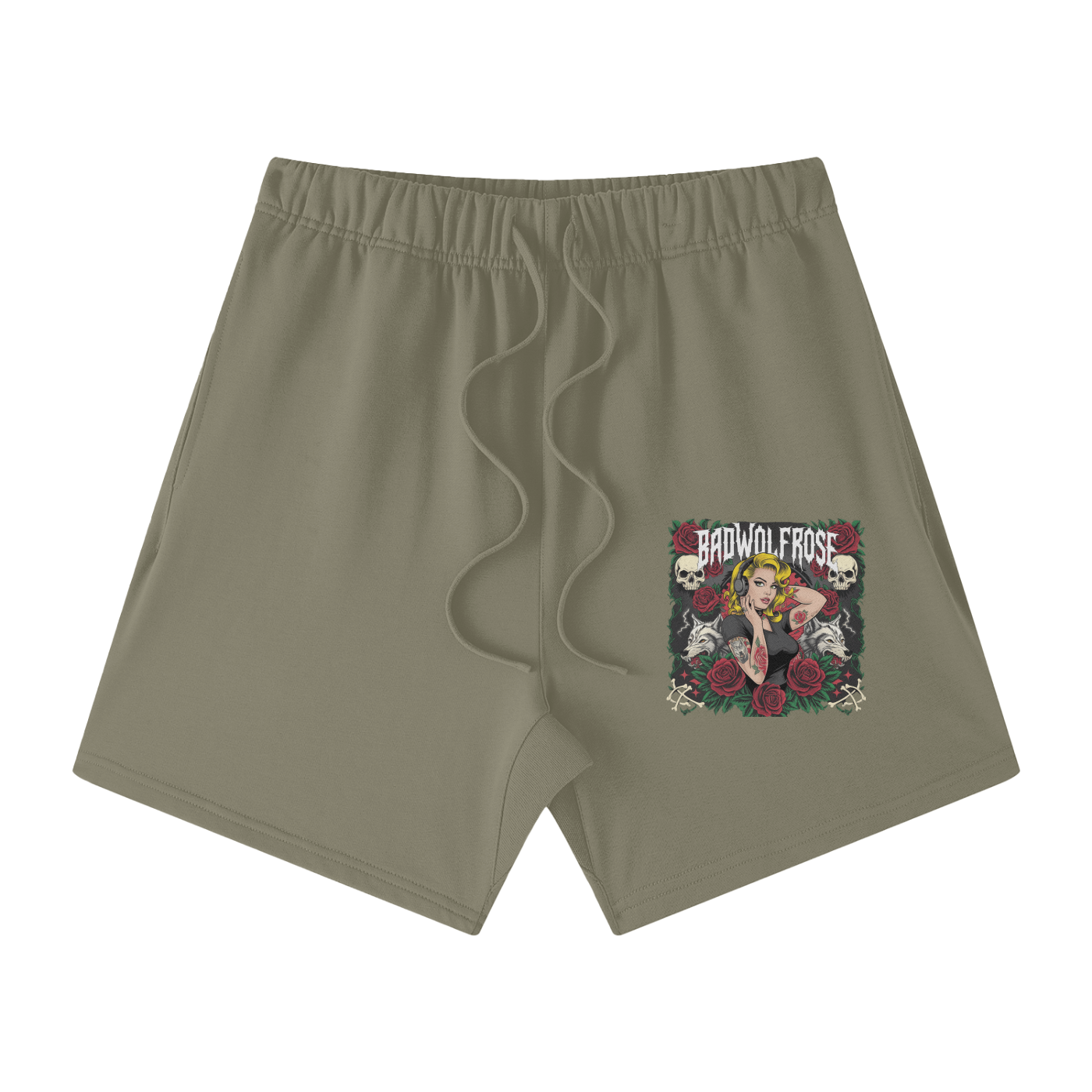 BadWolfRose Cotton Shorts