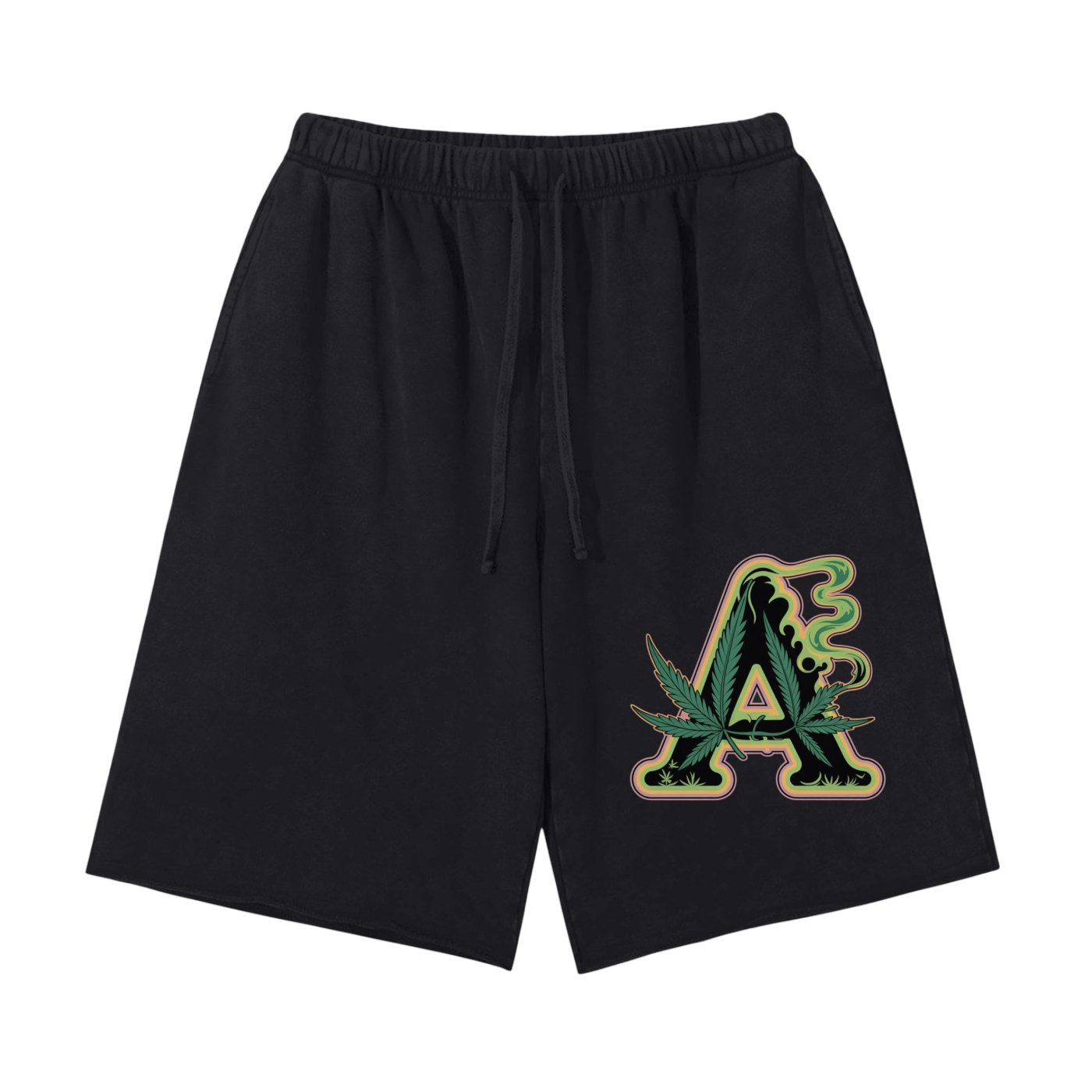 Aonaran 420 Scattered Edge Vintage Washed Shorts