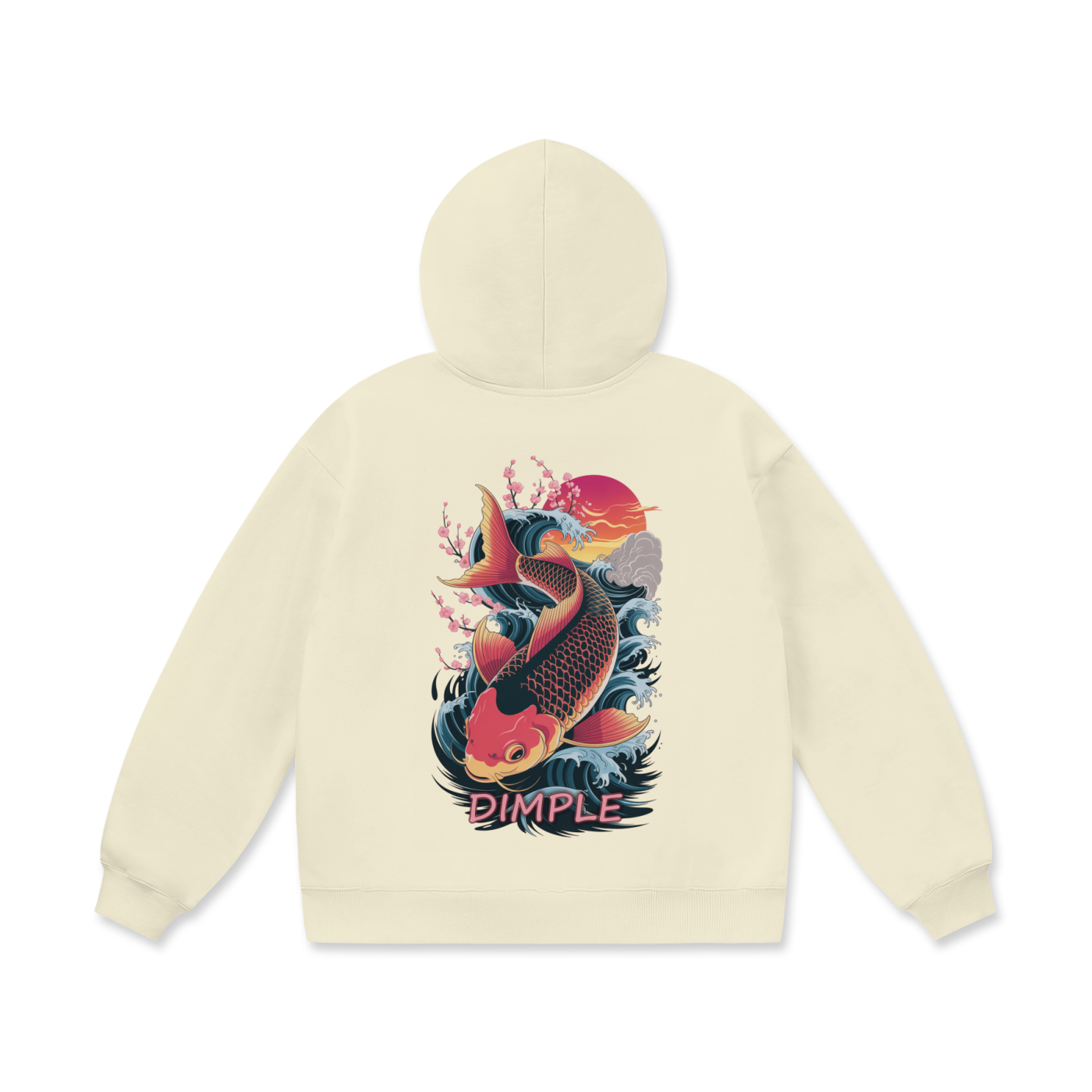 Dimple Oversize Heavyweight Fleece Hoodie