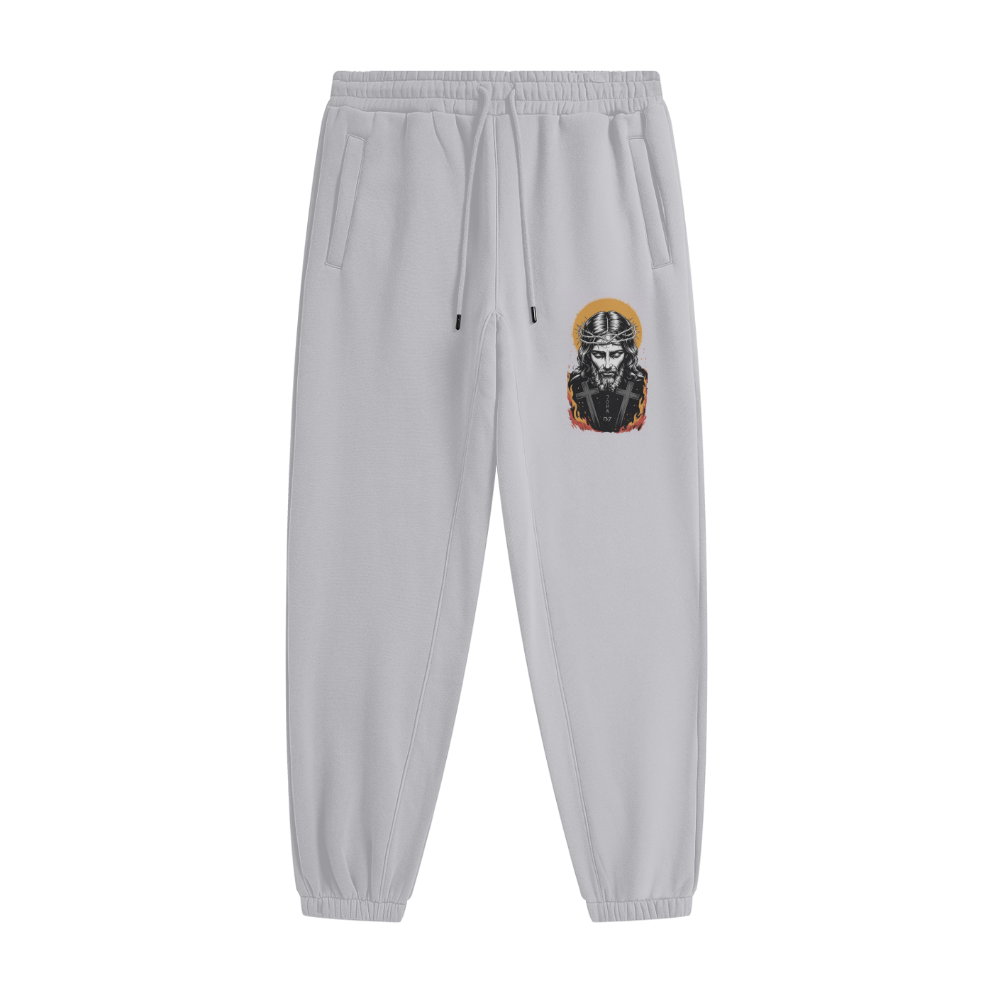 Jesus is King Unisex Fleece Joggers