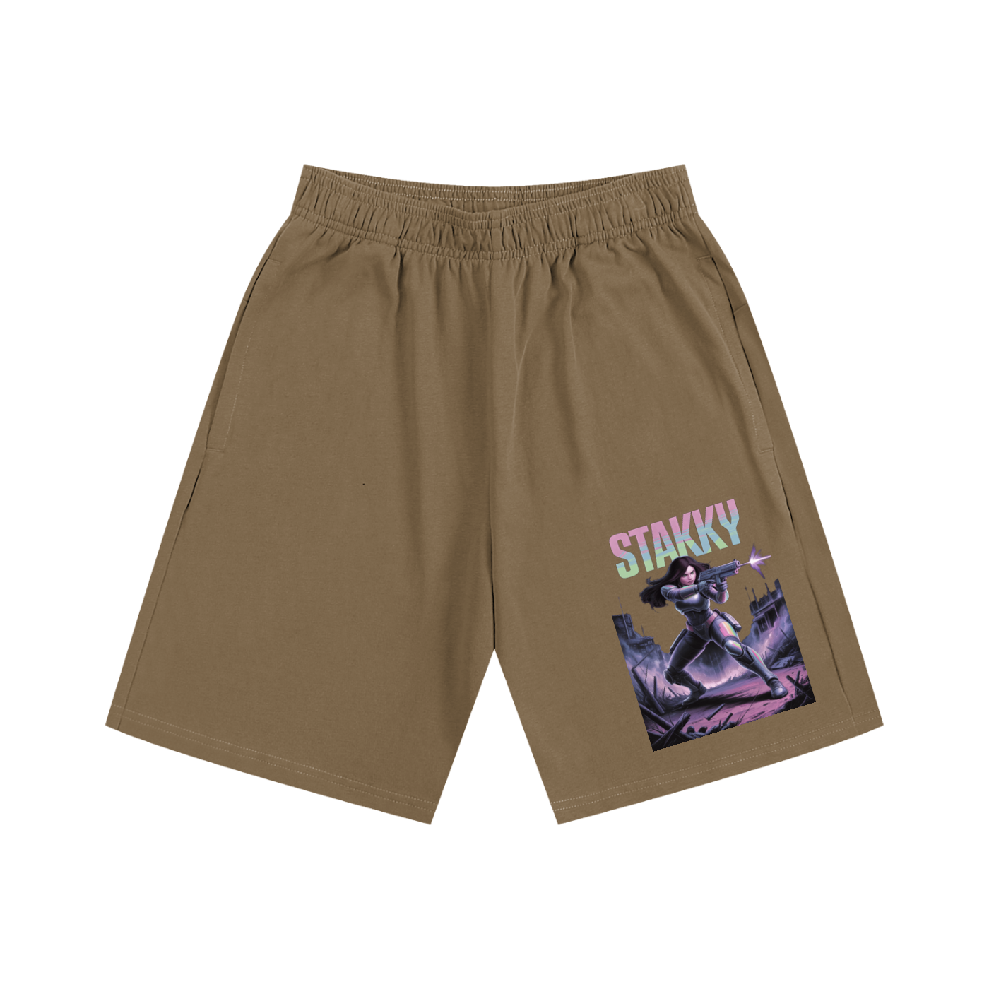 Stakky Season 2 Essential Heavyweight Cotton Shorts