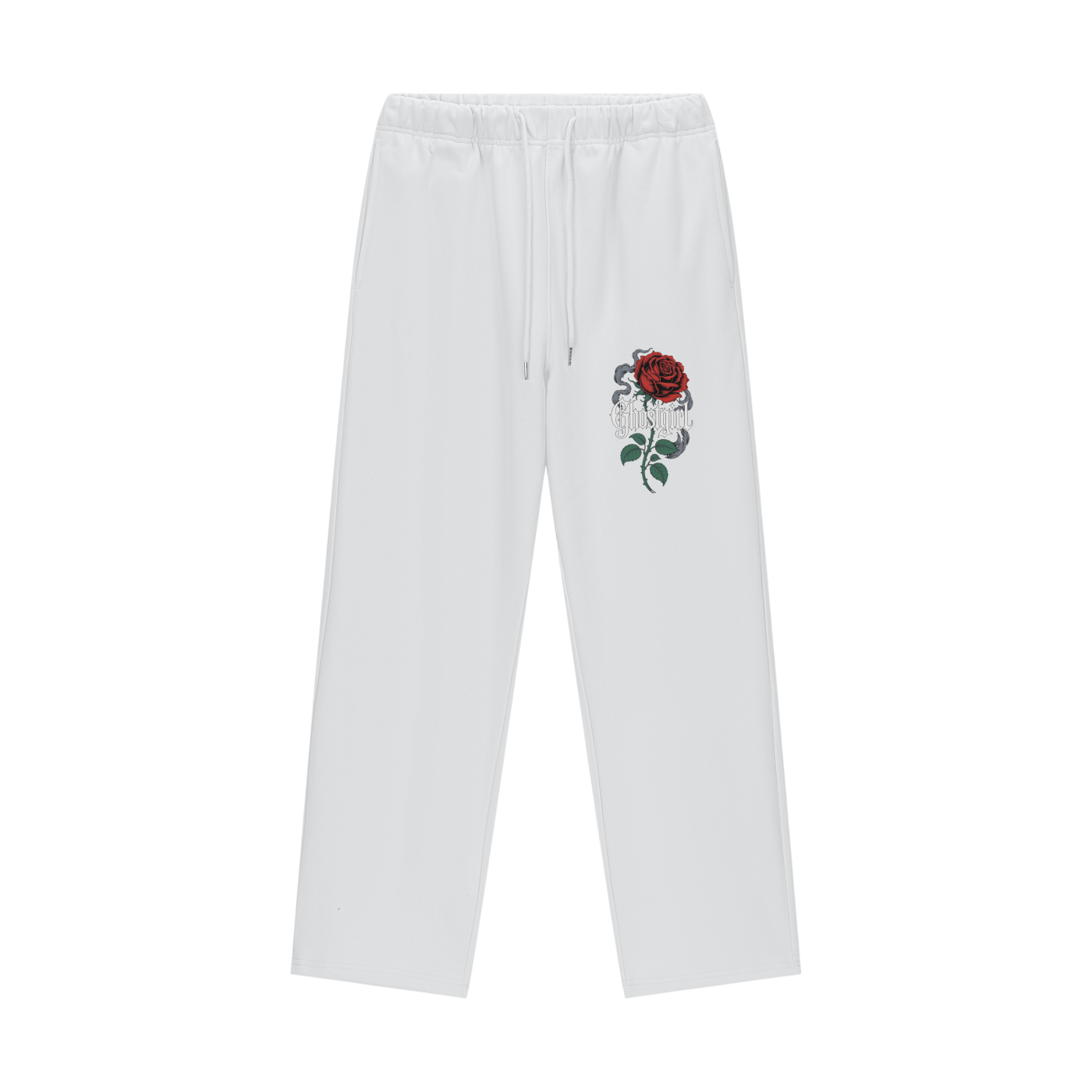 GhostGirlXoxx Fleece Lined Straight Leg Pants