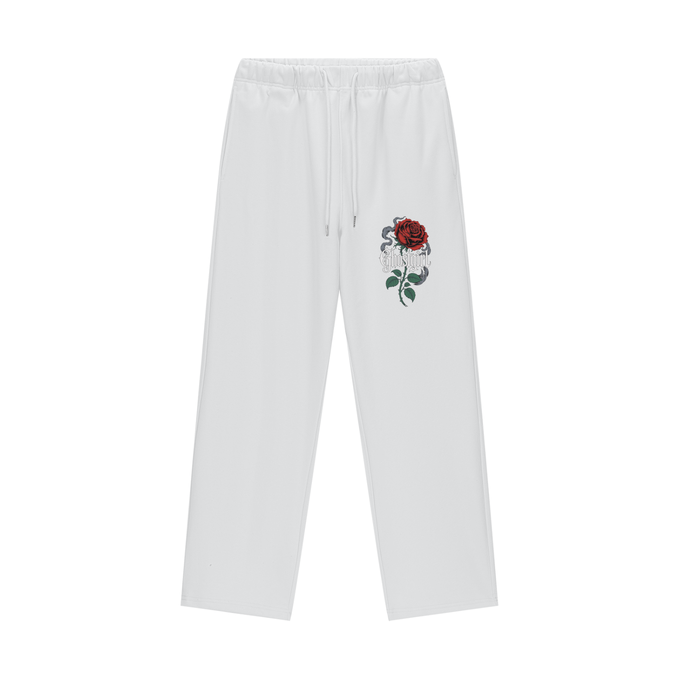 GhostGirlXoxx Fleece Lined Straight Leg Pants