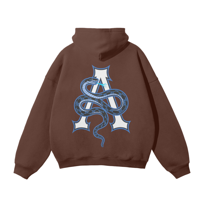Aonaran Ashlete Oversized Fleece Hoodie