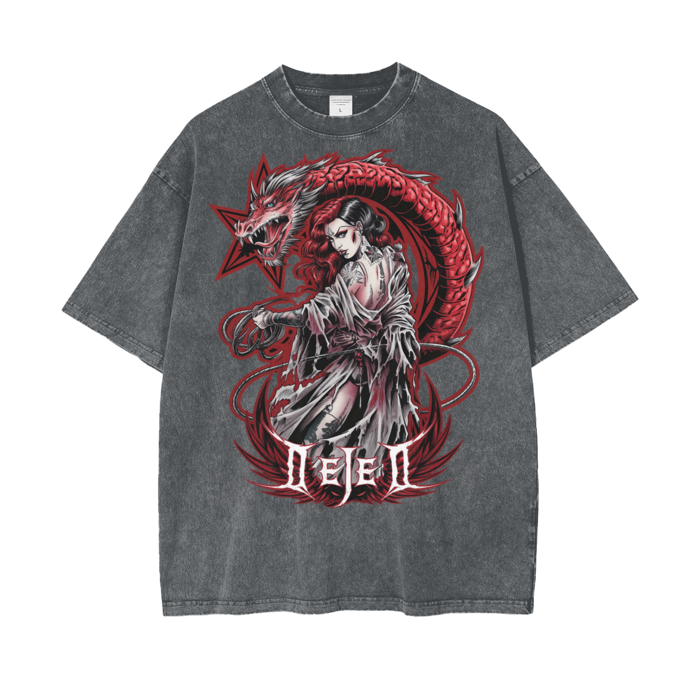 Dejen Season 2 Oversize Snow Washed T-Shirt