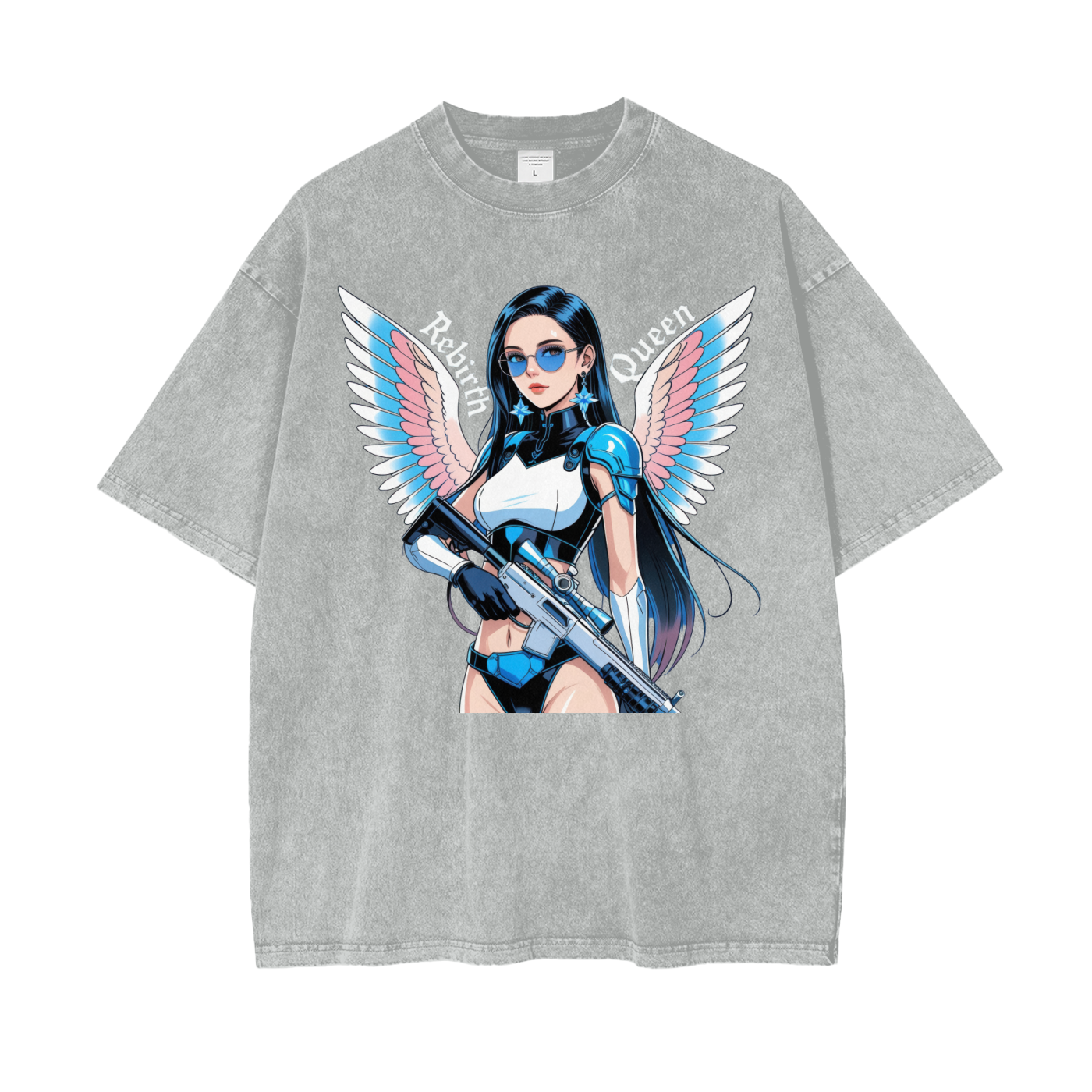 Livy J Oversize Snow Washed T-Shirt