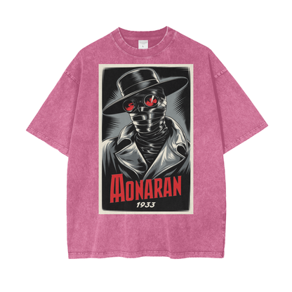 Aonaran Graphic Acid Wash Oversize T-Shirt