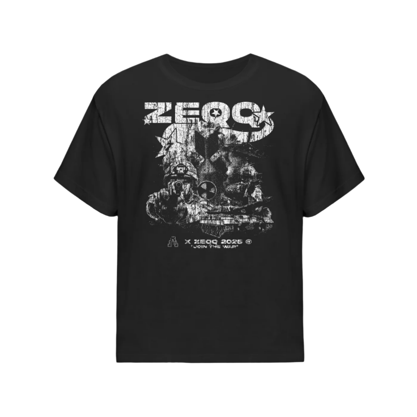Join The War by Zeqq Cotton Oversized T-Shirt