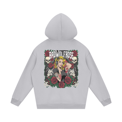 BadWolfRose Fleece Hoodie