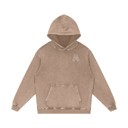 Cold World Acid Wash Oversize Hoodie