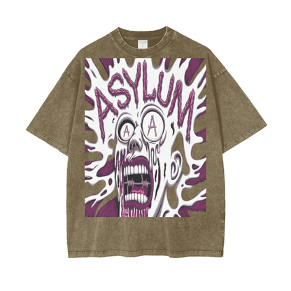 Aonaran Asylum Oversize Snow Washed T-Shirt