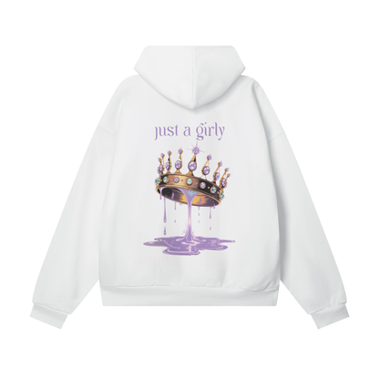 Khaleesi Oversize Heavyweight Hidden Pocket Fleece Hoodie