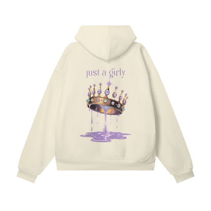 Khaleesi Oversize Heavyweight Hidden Pocket Fleece Hoodie